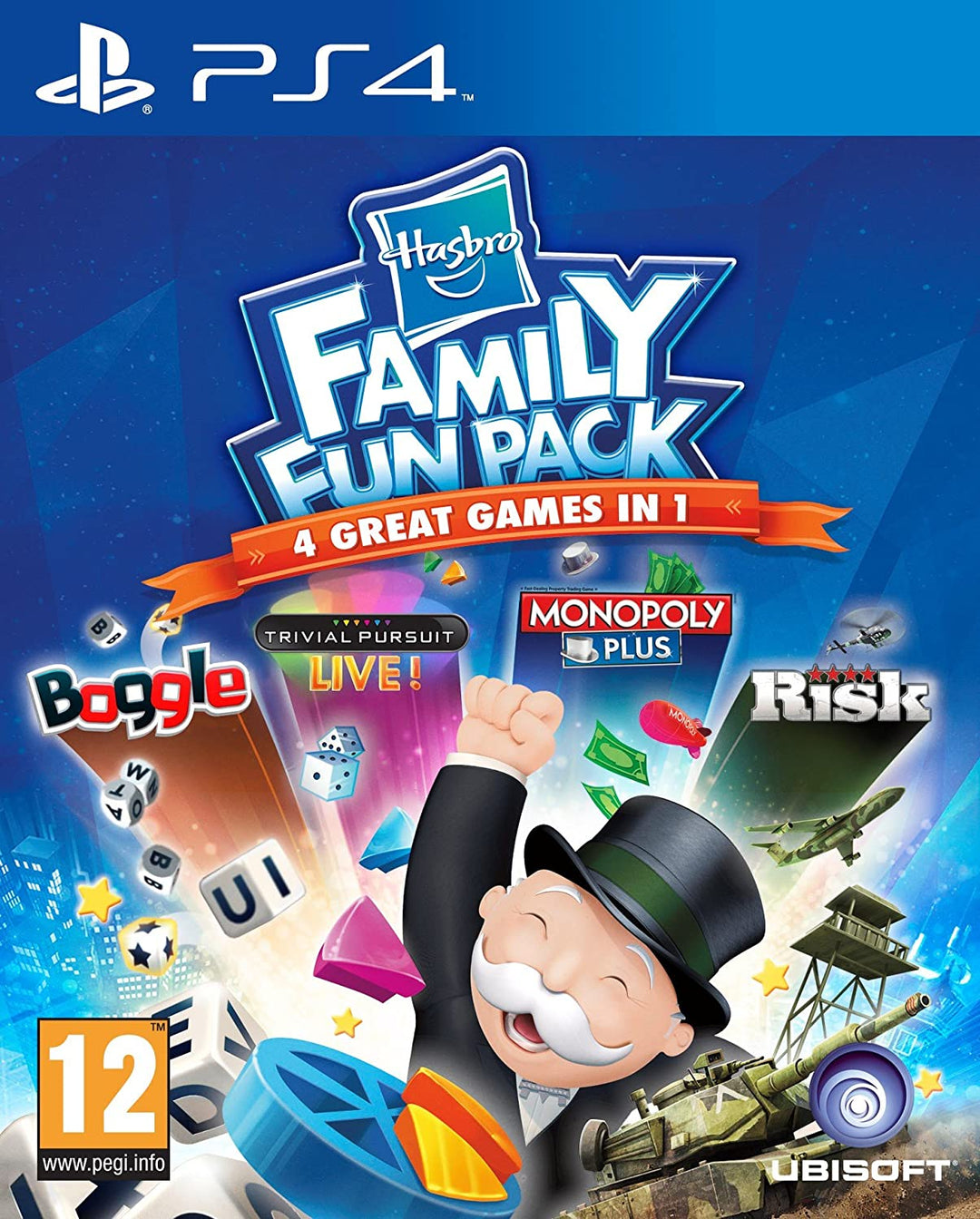 Pack d&#39;amusement familial Hasbro (PS4)