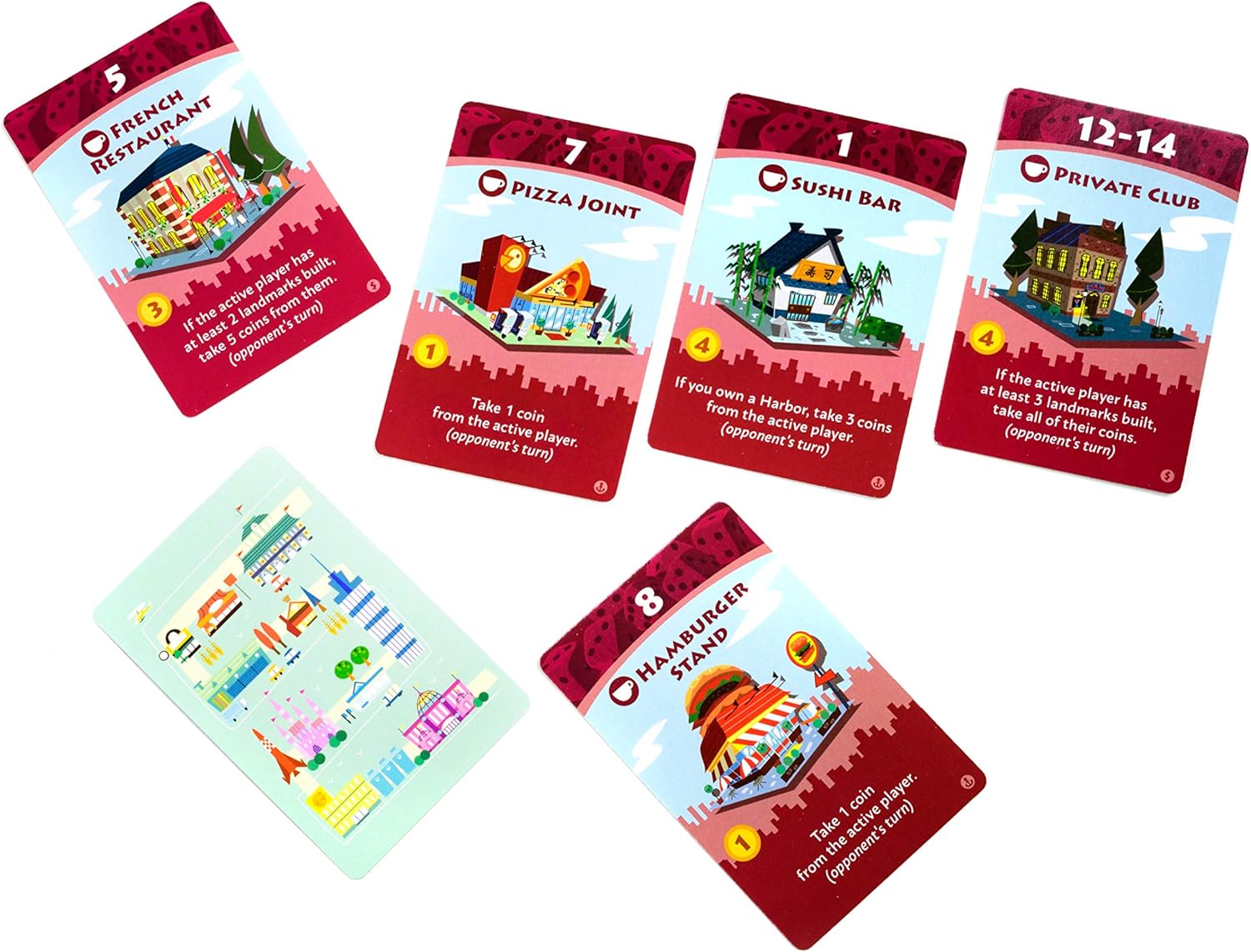 Pandasaurus Machi Koro 5th Anniversary Expansions 3