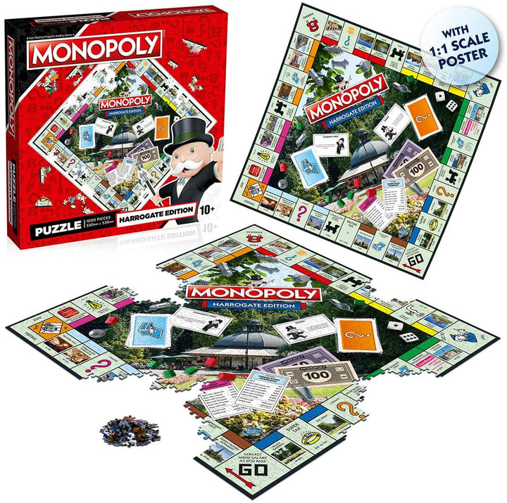 Harrogate Monopoly 1000 Teile Puzzle-Spiel