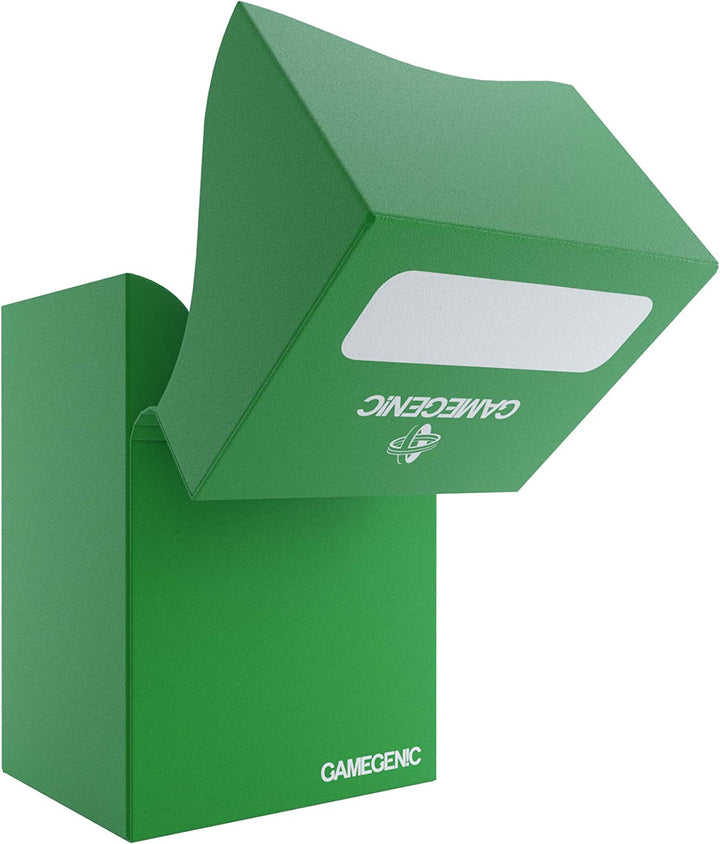 Gamegenic 80-Card Deck Holder, Green (GGS25024ML)