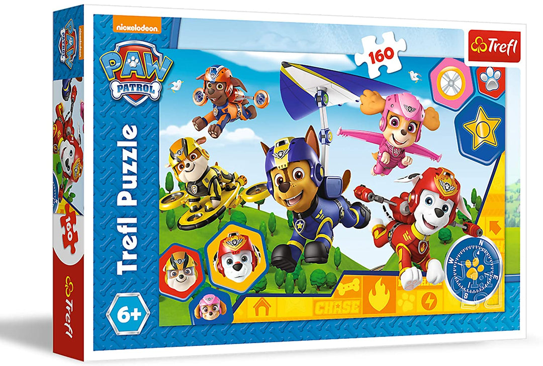 Trefl 916 15363 Hilfsbereit, PAW Patrol 160 Teile, for Kinder ab 6 Jahren 160pcs, Coloured