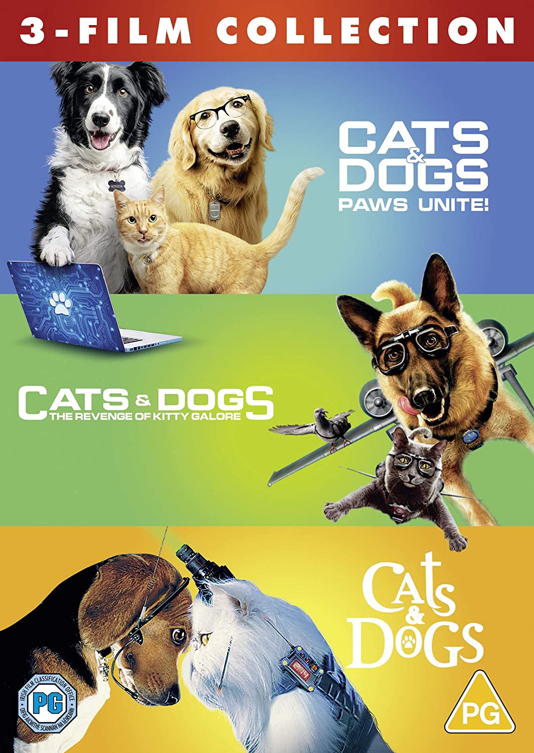 Cats & Dogs 3 Film Collection [2020] - Family/Comedy [DVD]