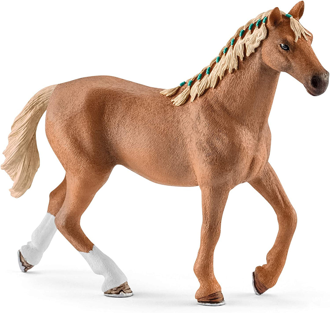 Schleich 42360 42360-Horse Club Pur-sang anglais avec couverture, multicolore
