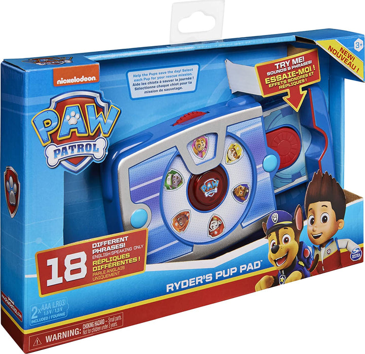 Paw Patrol 6058774 Ryders interaktives Welpenpad