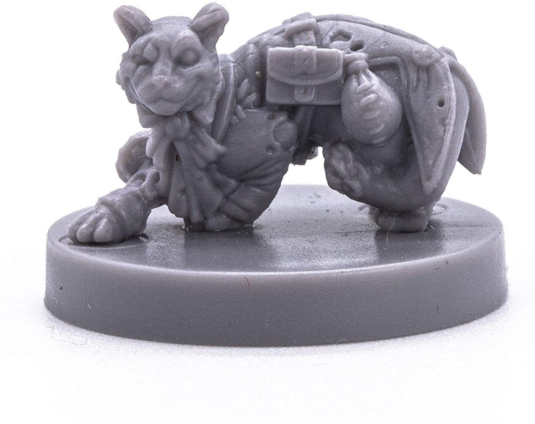 Animal Adventures: Secrets of Gullet Cove - Cats of Gullet Cove, RPG Miniatures for Roleplaying Tabletop Games Ready to Paint or Play, 5e Dungeon Crawl Campaign Compatible