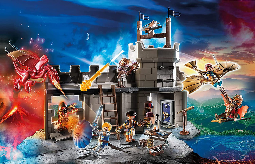 PLAYMOBIL Large Advent Calendar 70778 Novelmore, Dario's Workshop Castle with Kn