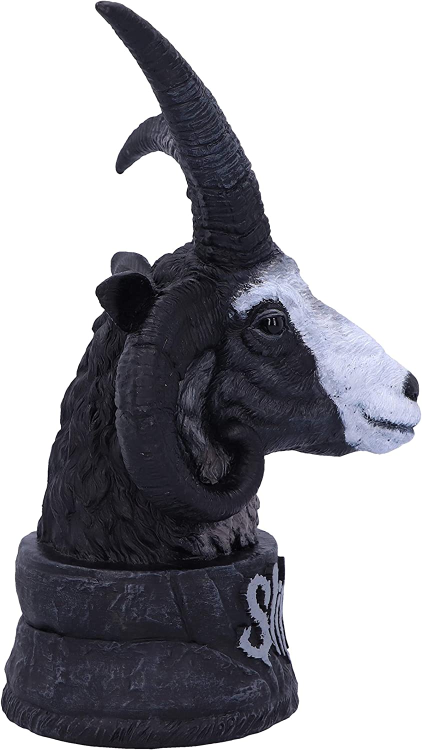 Nemesis Now Officially Licensed Slipknot Flaming Goat Bust Figurine, Black, 23cm