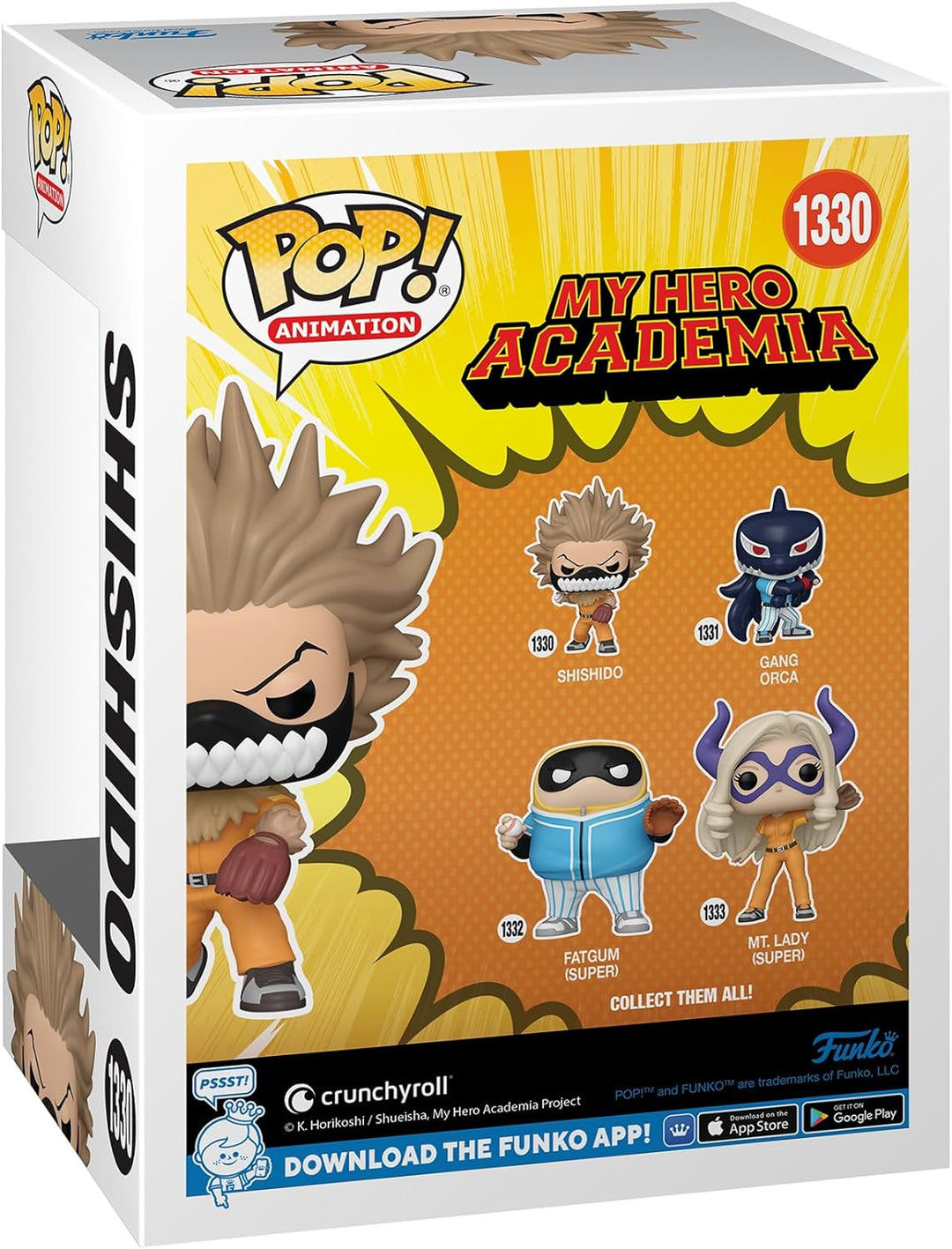 My Hero Academia Shishido Funko 70611 Pop! VInyl #1330