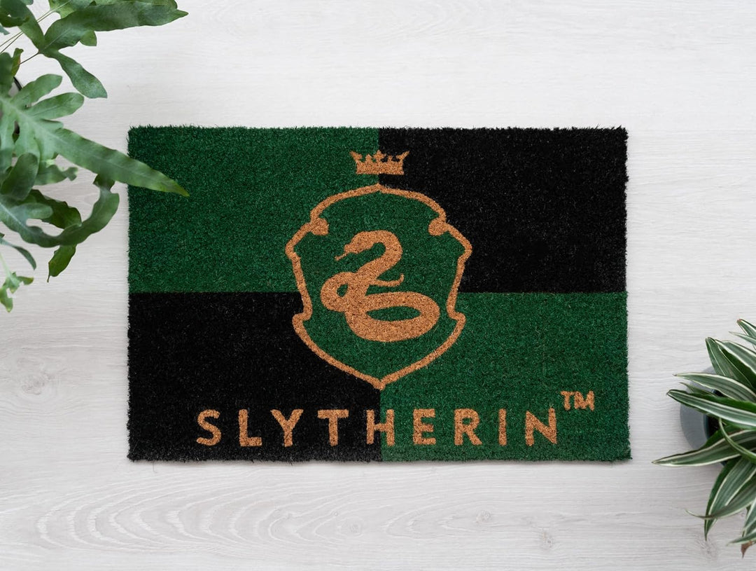 Grupo Erik Official Harry Potter House Slytherin Door Mat - 15.7 x 23.6 Inches