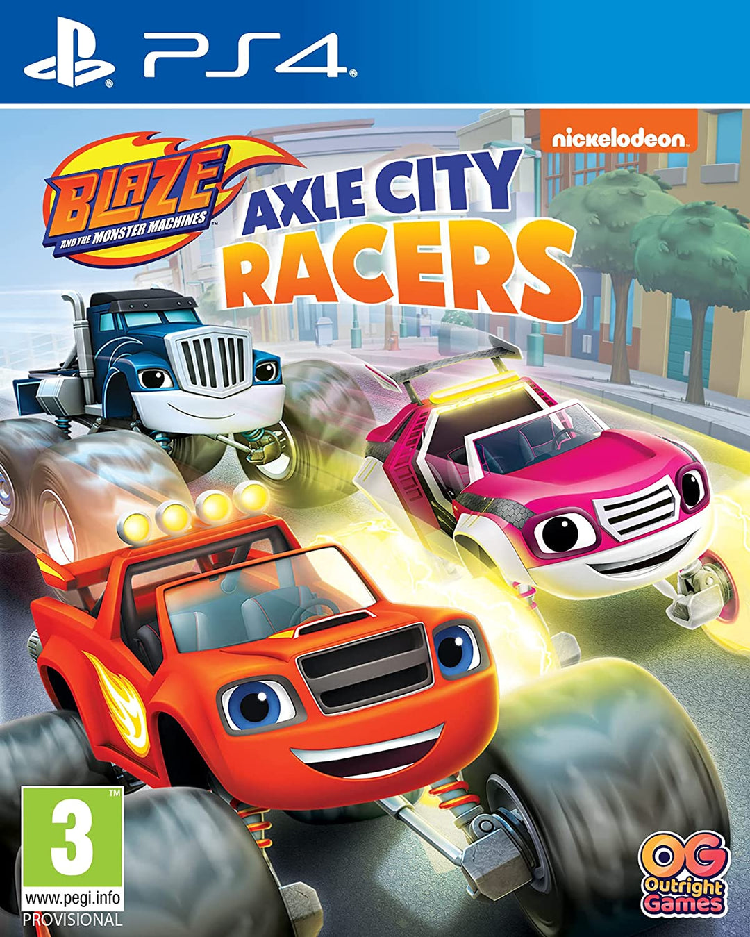 Blaze and The Monster Machines: Axle City Racers (PS4)