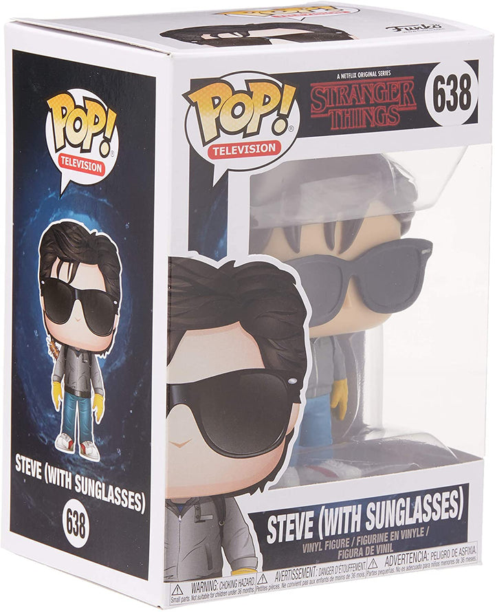 Eine Netflix-Originalserie Stranger Things Steve mit Sonnenbrille Funko 30877 Pop! Vinyl #638
