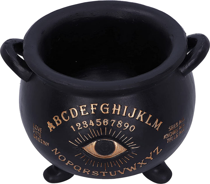 Nemesis Now All Seeing Eye Witches Cauldron, Black, 22.3cm