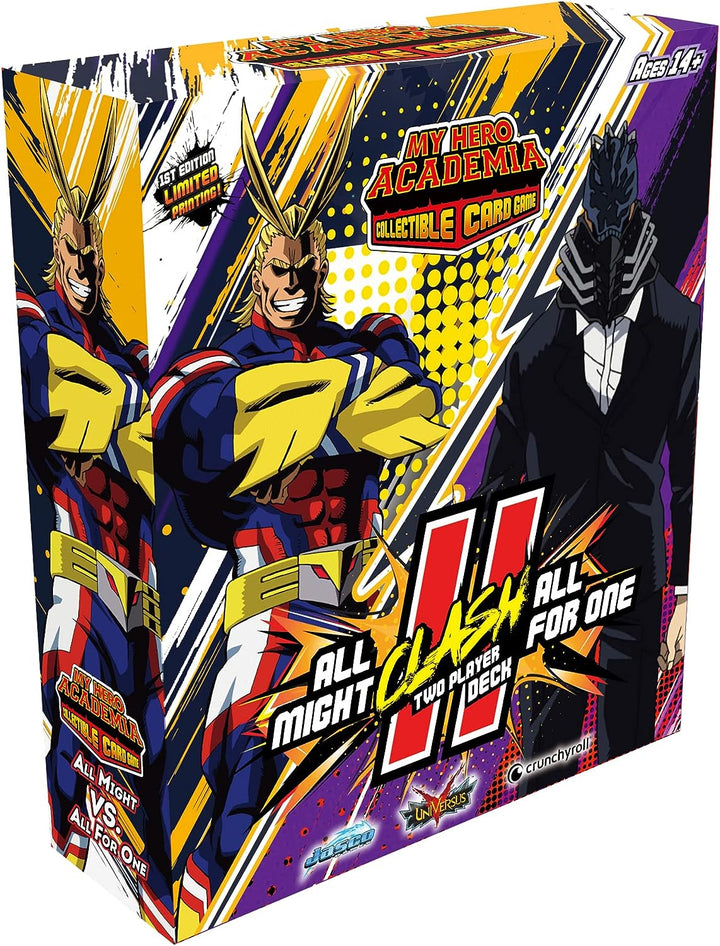 My Hero Academia CCG Serie 4: All Might vs All for One Clash Decks