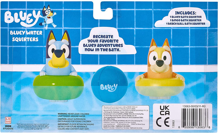 Bluey 13063 Badespritzer im 3er-Pack