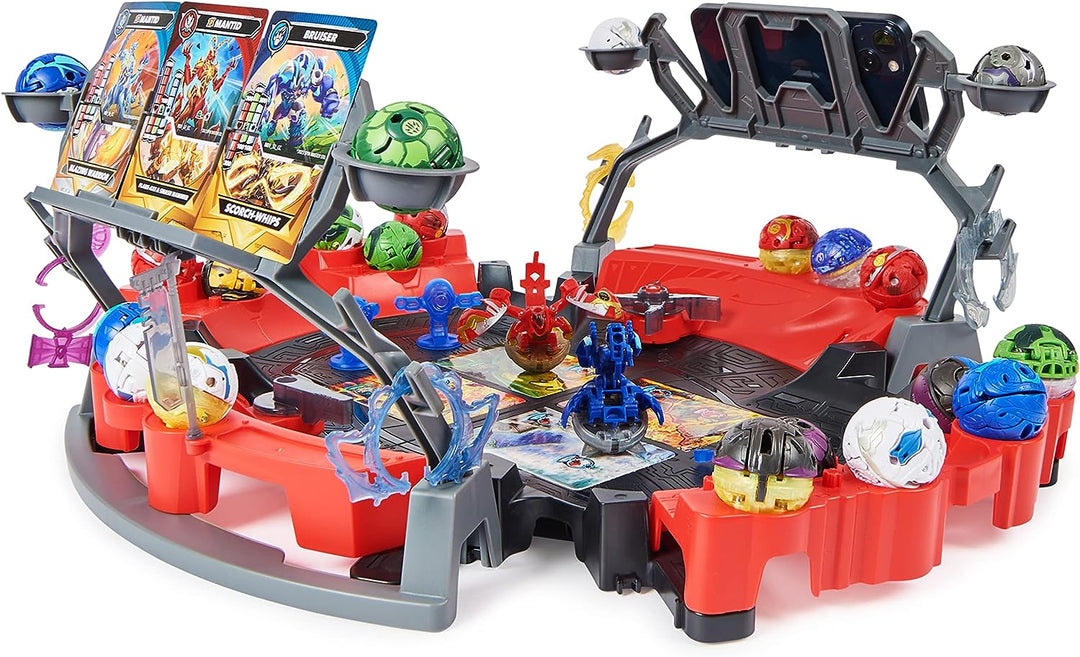 BAKUGAN-Kampfarena mit exklusivem Spezialangriffs-Dragonoid, anpassbar, Spin