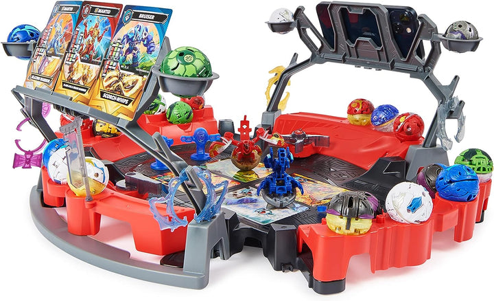BAKUGAN-Kampfarena mit exklusivem Spezialangriffs-Dragonoid, anpassbar, Spin