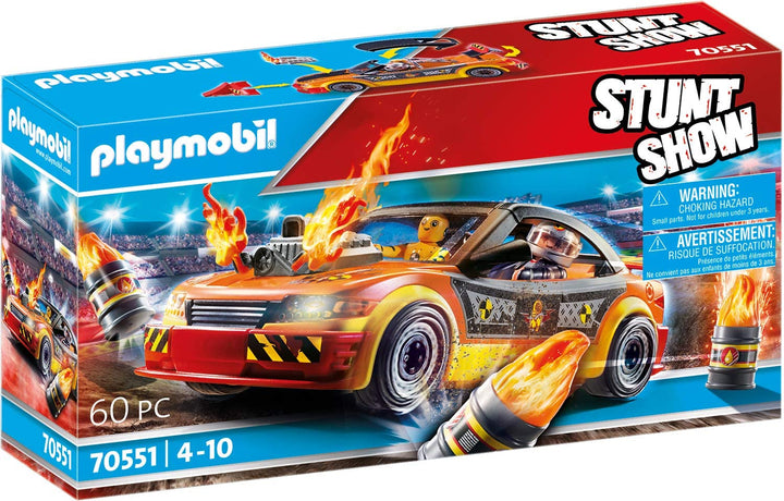 Playmobil 70551 Voiture de choc pour enfants de 4 à 10 ans