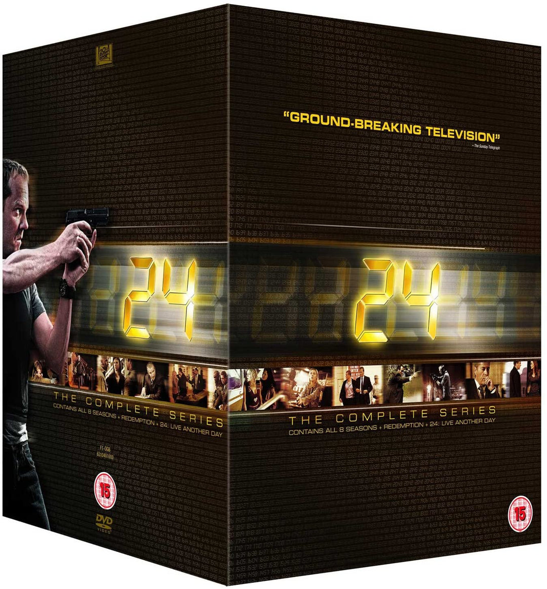 24 – Staffel 1–9 – Drama [DVD]