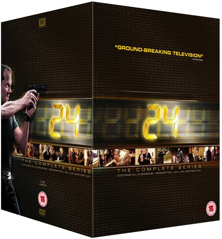 24 – Staffel 1–9 – Drama [DVD]
