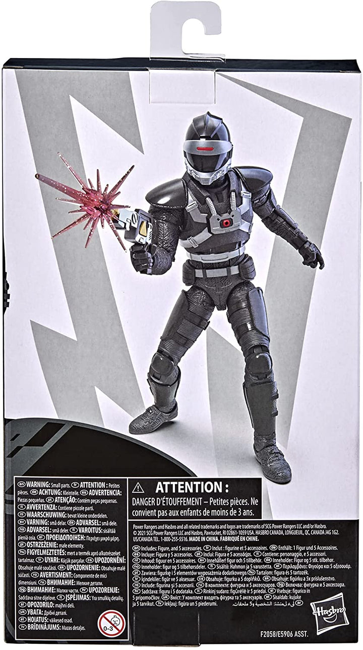 Power Rangers Lightning Collection In Space Phantom Ranger 6-Zoll Premium-Kollektion