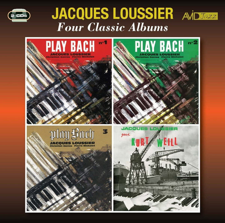 Four Classic Albums (Play Bach Vol 1 / Play Bach Vol 2 / Play Bach Vol 3 / Jacques Loussier Joue Kurt Weill) - Jacques Loussier [Audio CD]