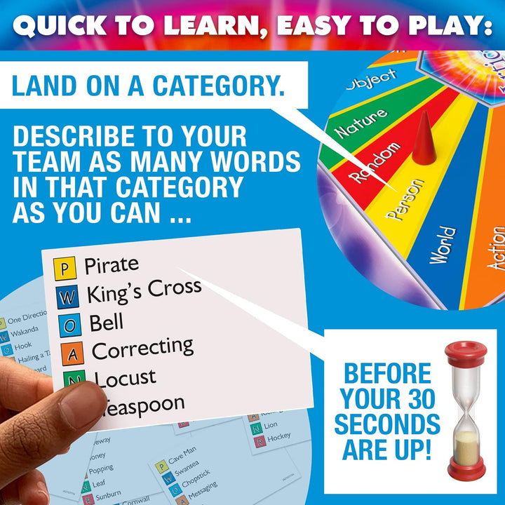 Drumond Park Articulate! for Kids - Family Kids Board Game | The Fast Talking Description Game|An Ideal Christmas Gift, Family Games for Adults and Children Suitable from 6+ Years