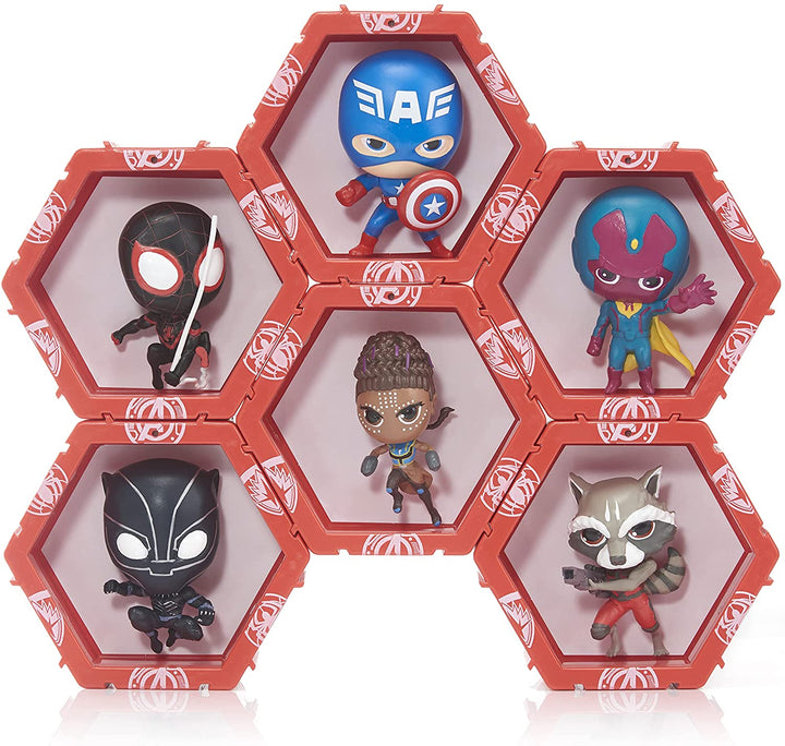 WOW! PODS Avengers-Kollektion – Captain America | Leuchtender Superhelden-Wackelkopf
