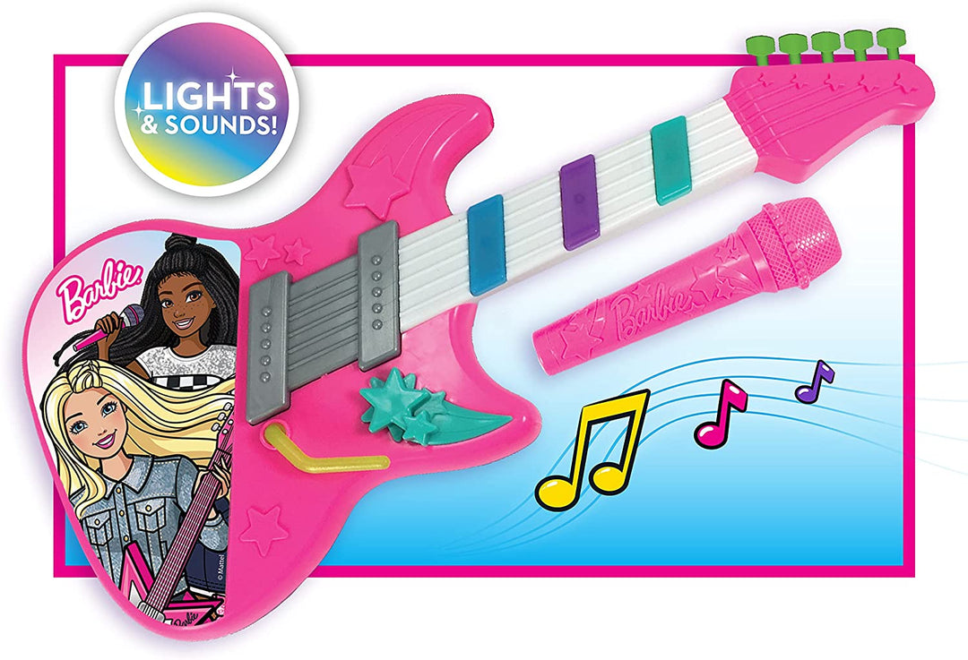 JP Barbie JPL63631 Barbie Guitar, Pink