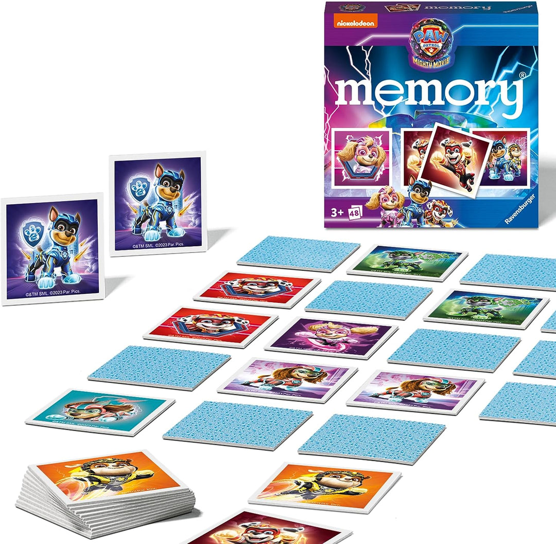 Ravensburger Paw Patrol The Mighty Movie – Mini-Memory-Spiel – passendes Bild S