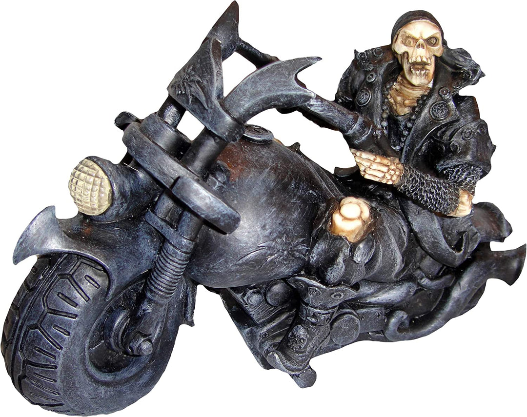 Nemesis Now Screaming Wheels 18cm, Resin, Black