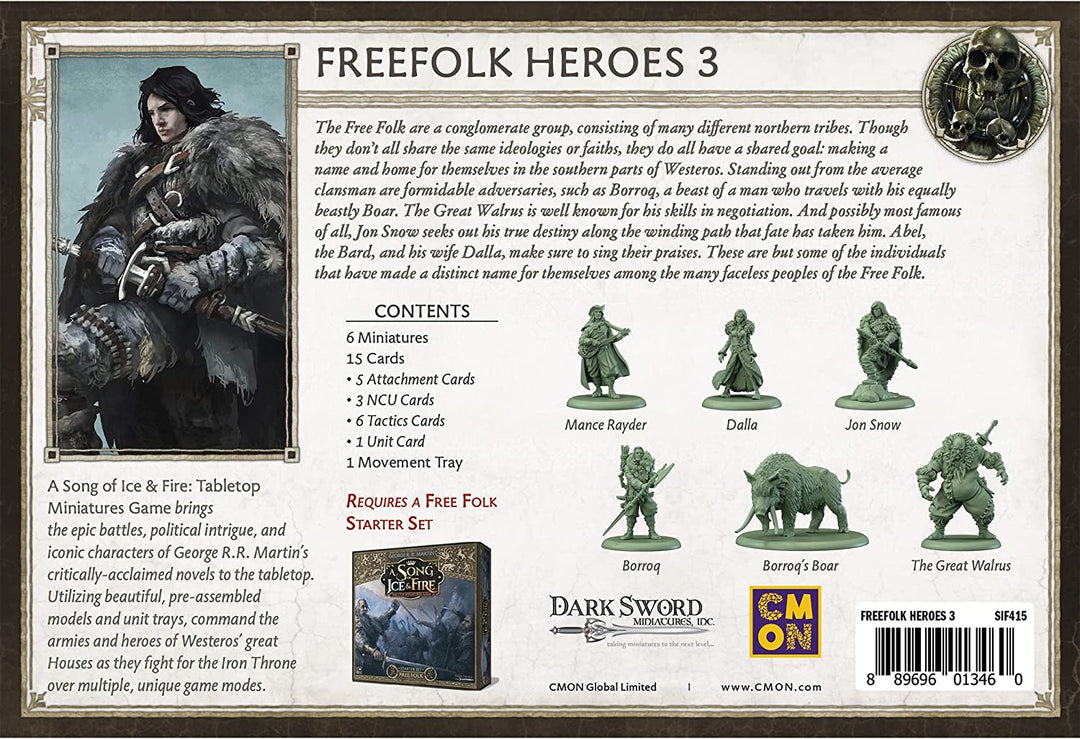 Ein Lied aus Eis und Feuer: Free Folk Heroes 3