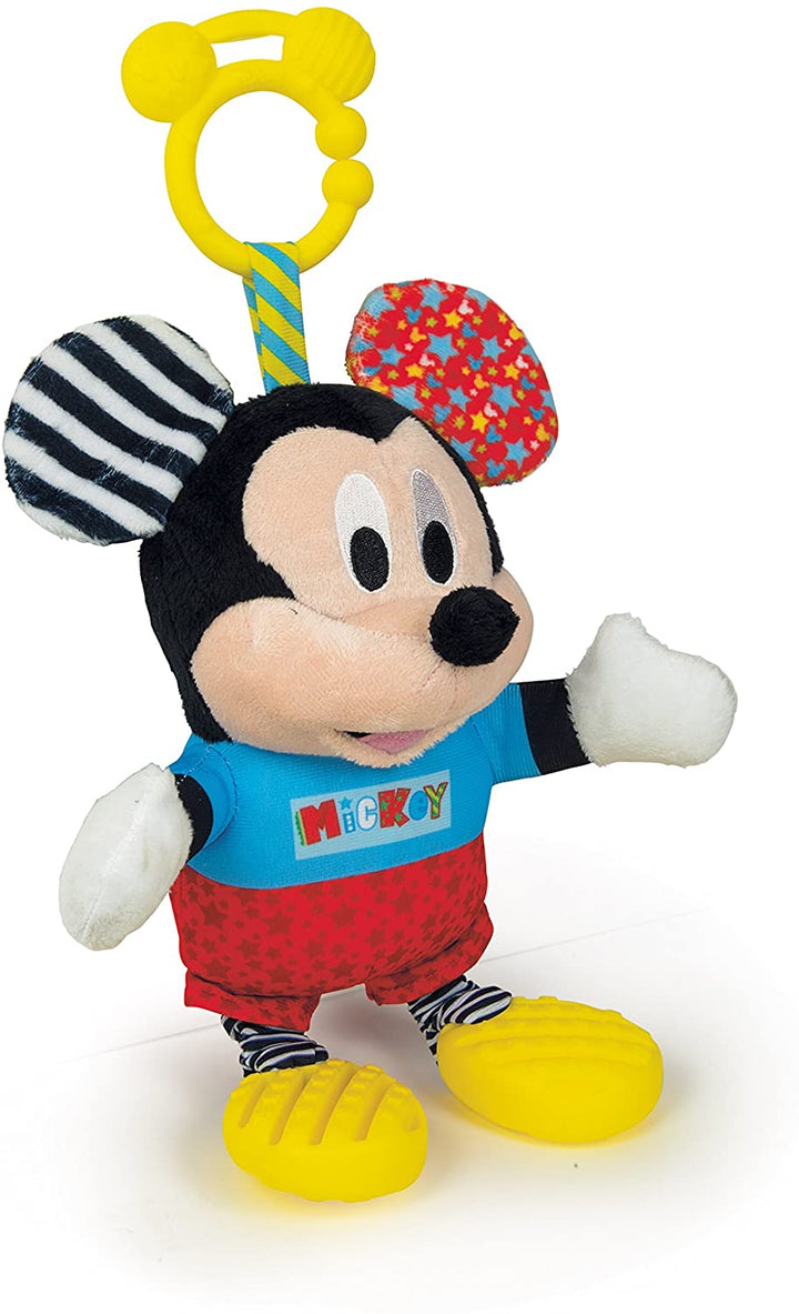 Clementoni 17165 Disney Baby-Mickey First Activities Plush