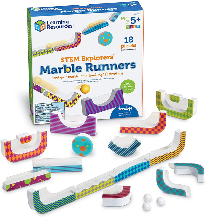 Learning Resources LER9307 STEM Explorers Marble Runners, Multi