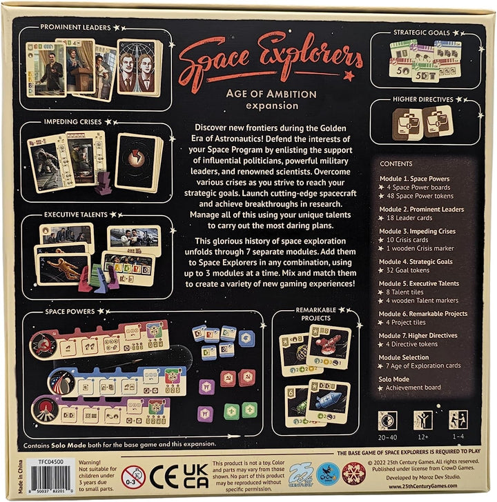 Space Explorers Age of Ambition Expansion