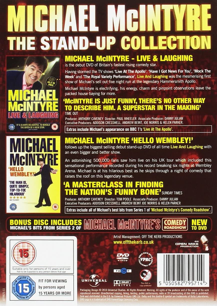 Michael McIntyre - The Stand-Up Collection [DVD]