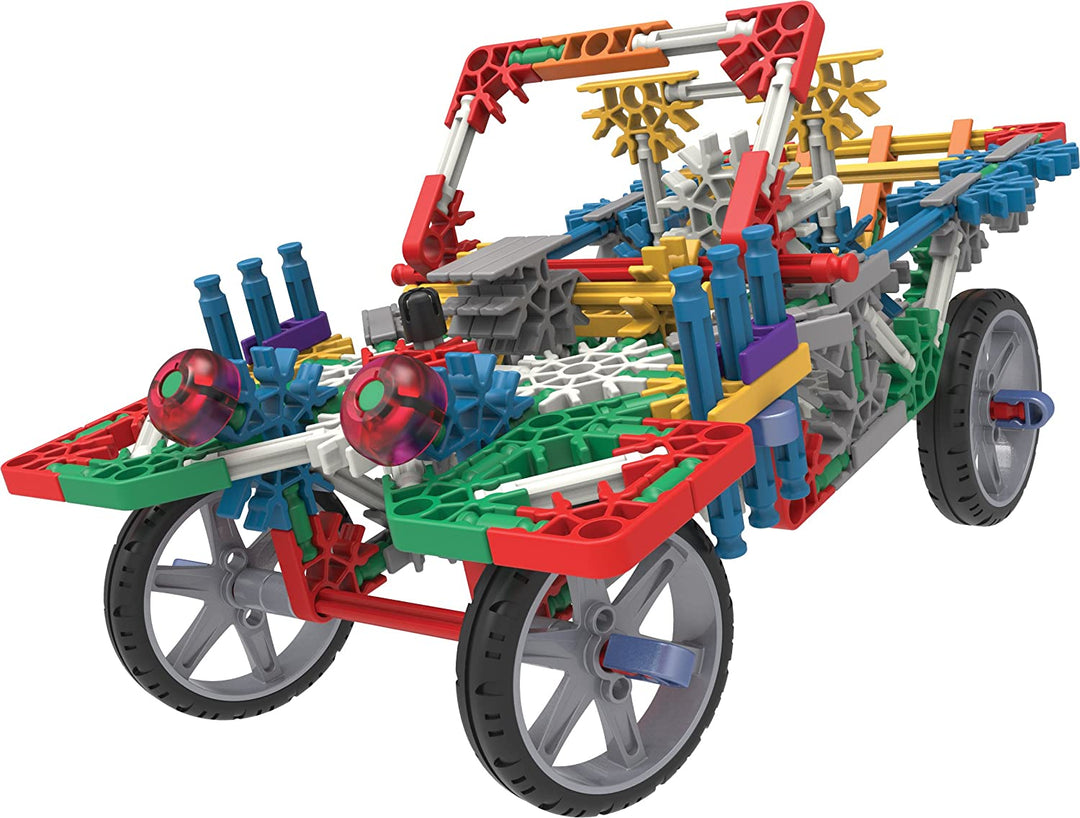 K'NEX 23012 Imagine Power and Play Motorised Building Set, Educational Toys for Kids, 529 Piece Stem Learning Kit, Engineering for Kids, Fun and Colourful Building Construction Toys for Kids Aged 7 +