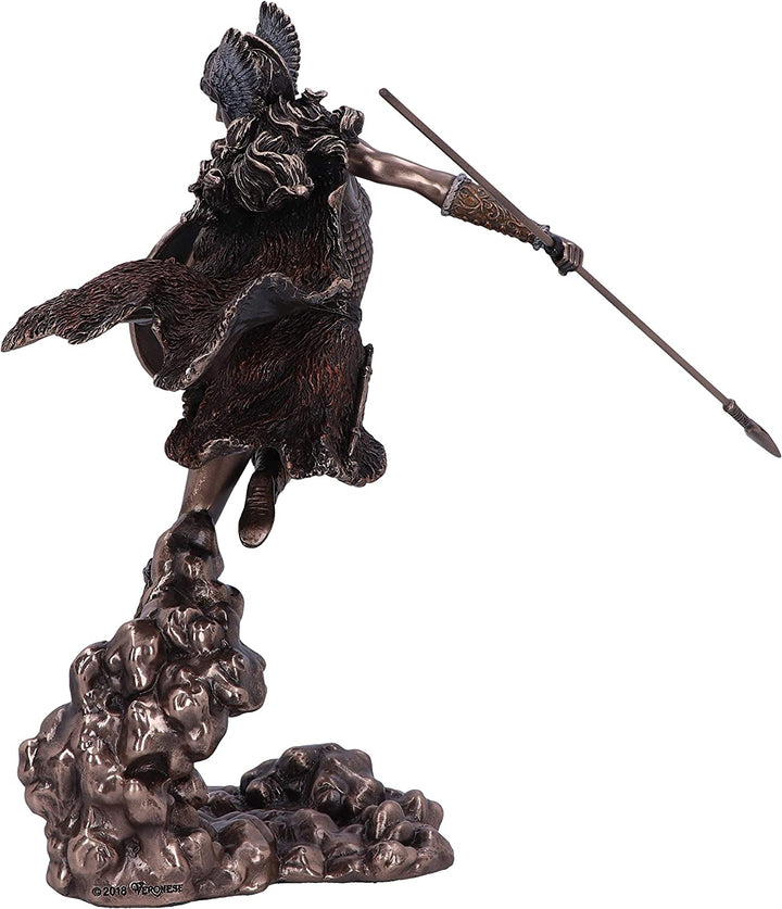 Bronze Valkyrie's Flight Norse Valkyrie Warrior Female Figurine