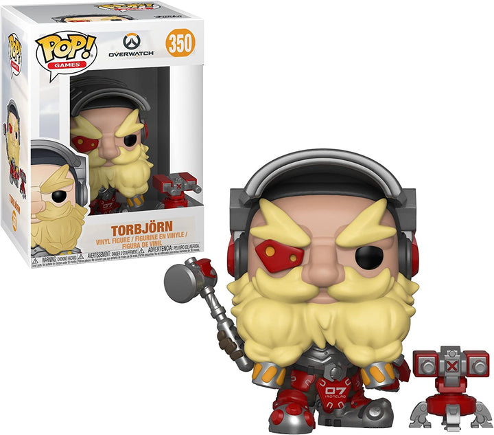 Overwatch Torbjörn Funko 32278 Pop! Vinyl #350