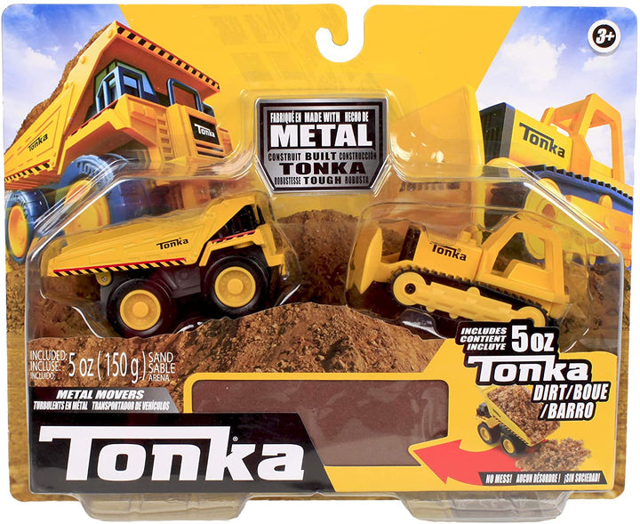 Tonka - Metal Movers Combo Pack - Dump Truck & Bulldozer