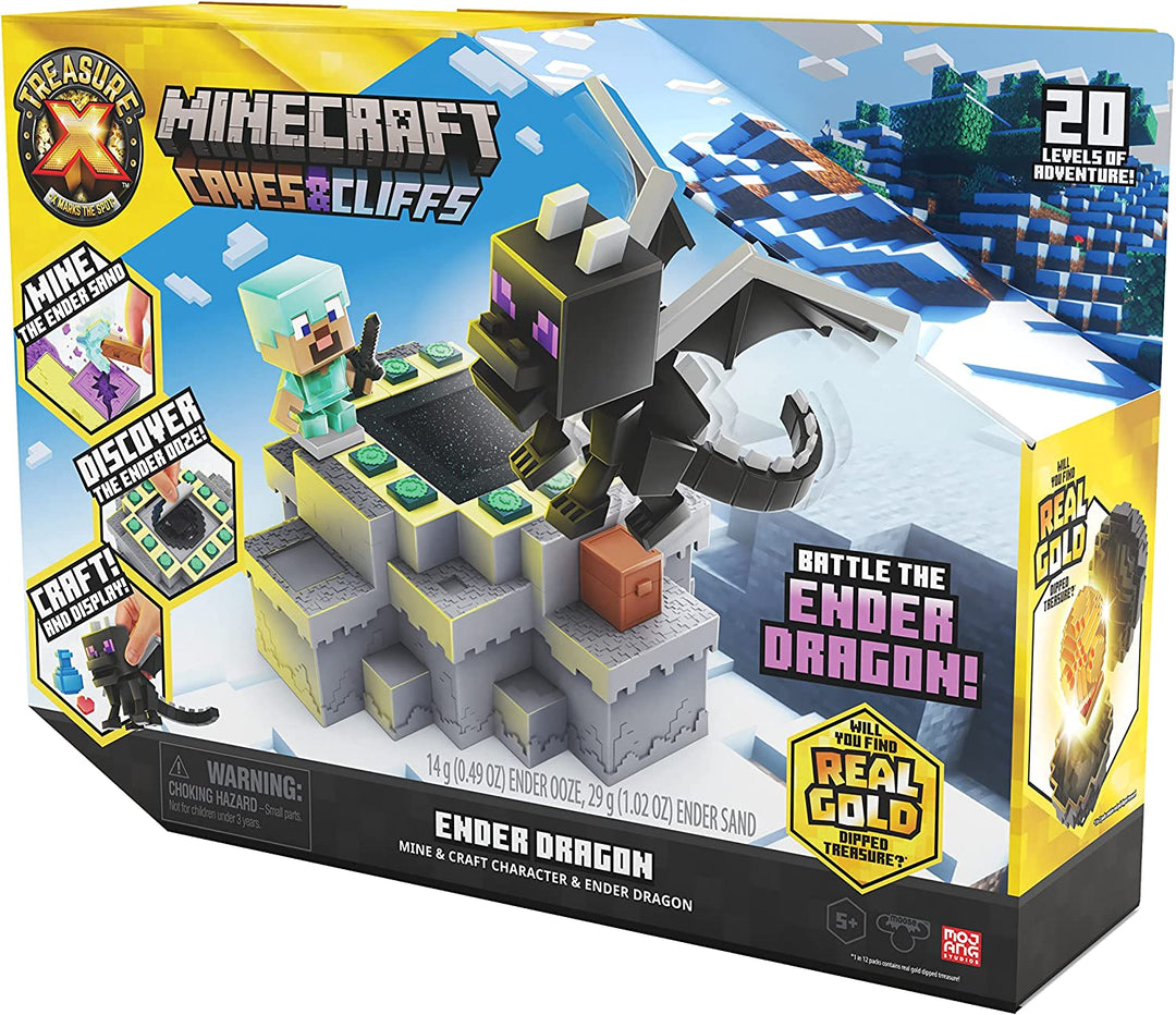 Treasure X Minecraft Caves & Cliffs Ender Dragon