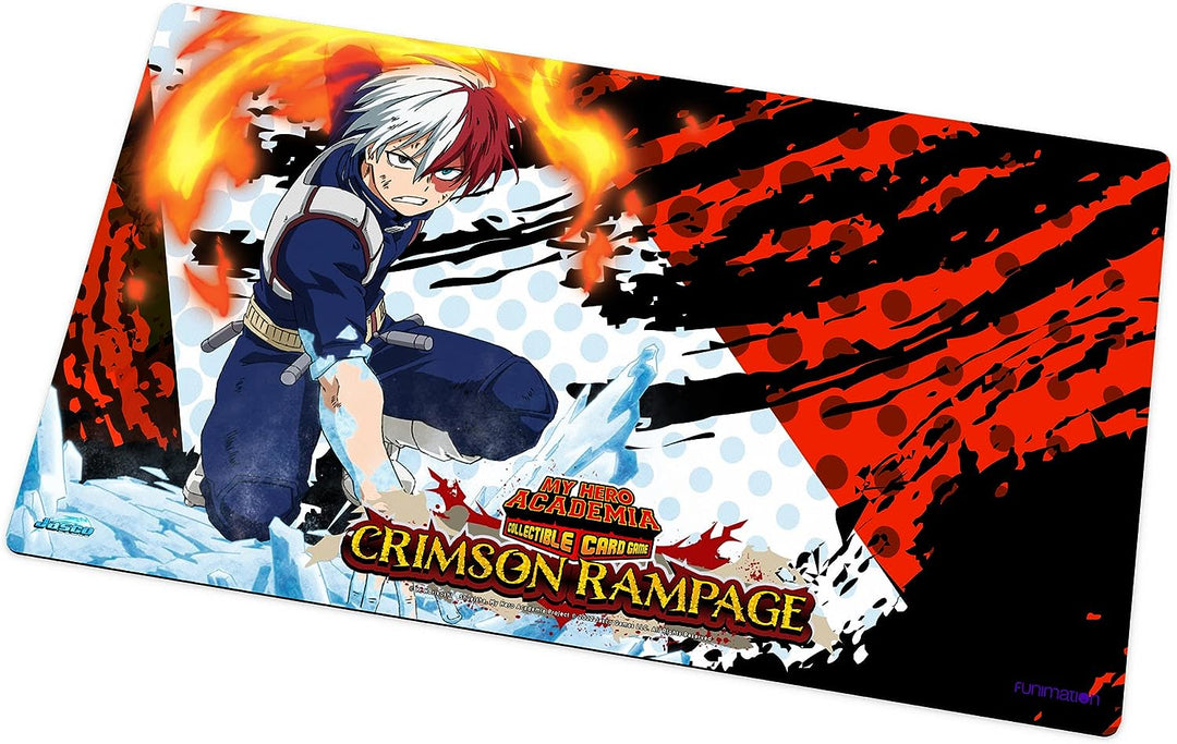 Asmodee North America My Hero Academia Collectible Shoto Todoroki Playmat Wave 2