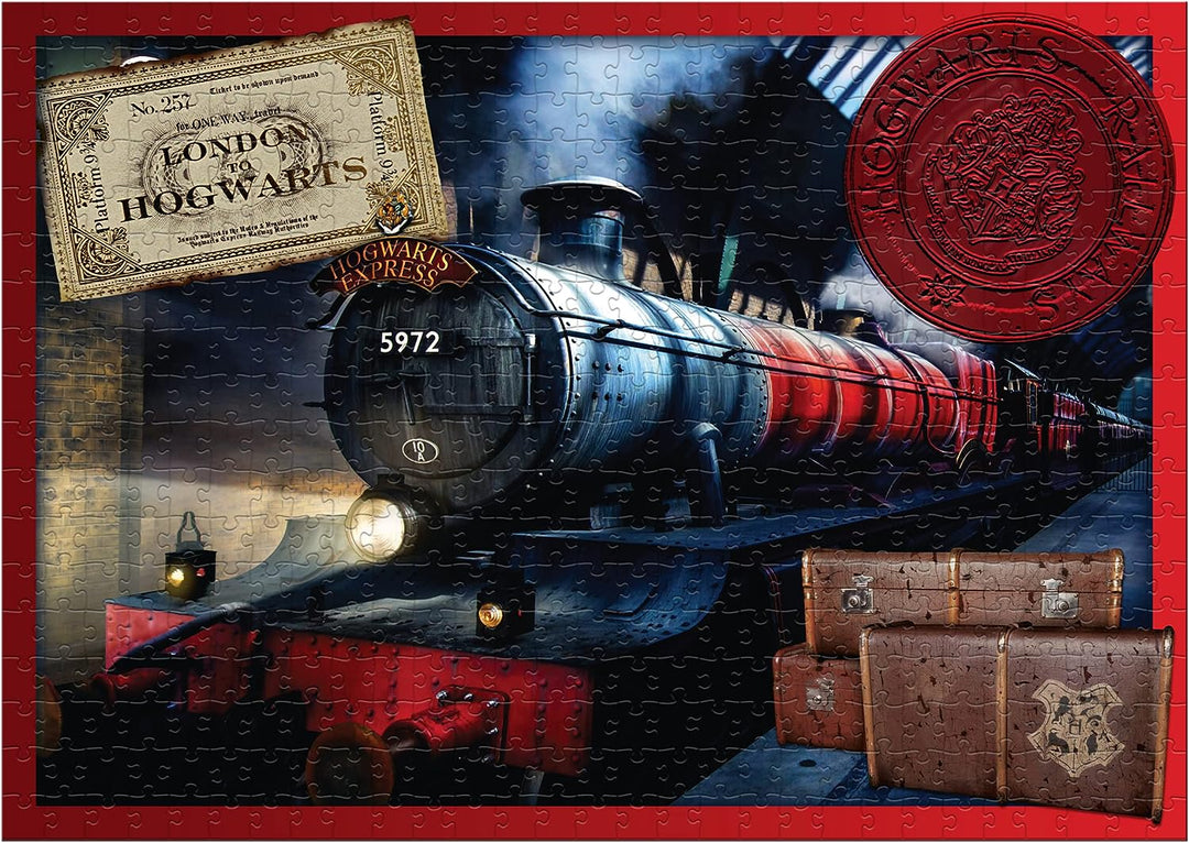 Winning Moves WM03015-ML1-4 Harry Potter Puzzles