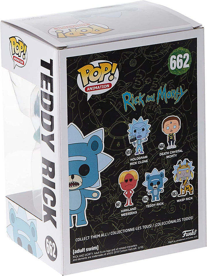 Rick &amp; Morty Teddy Rick Funko 44250 Pop! Vinyl Nr. 662