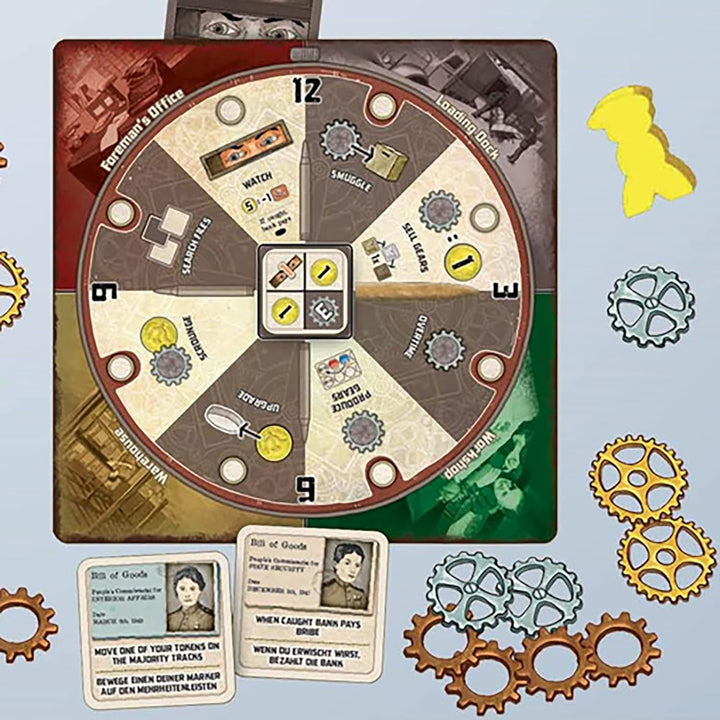 Rio Grande Games: Watch - Strategy Boardgame - Ages 14+, 1-4 Players, 60 Min Game