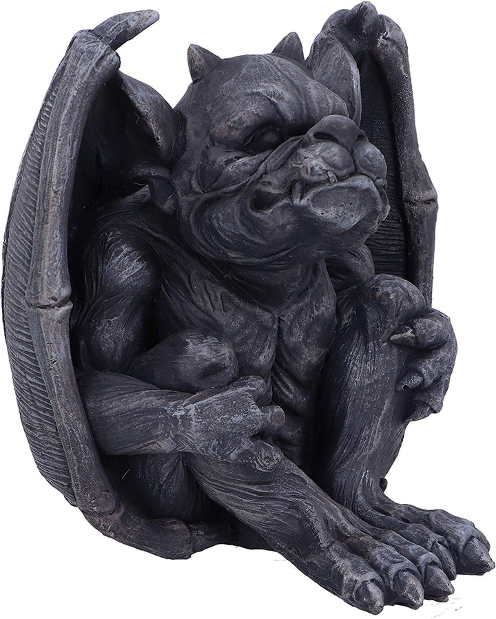 Nemesis Now Hugo Dark Black Grotesque Gargoyle Figurine, 12.5cm