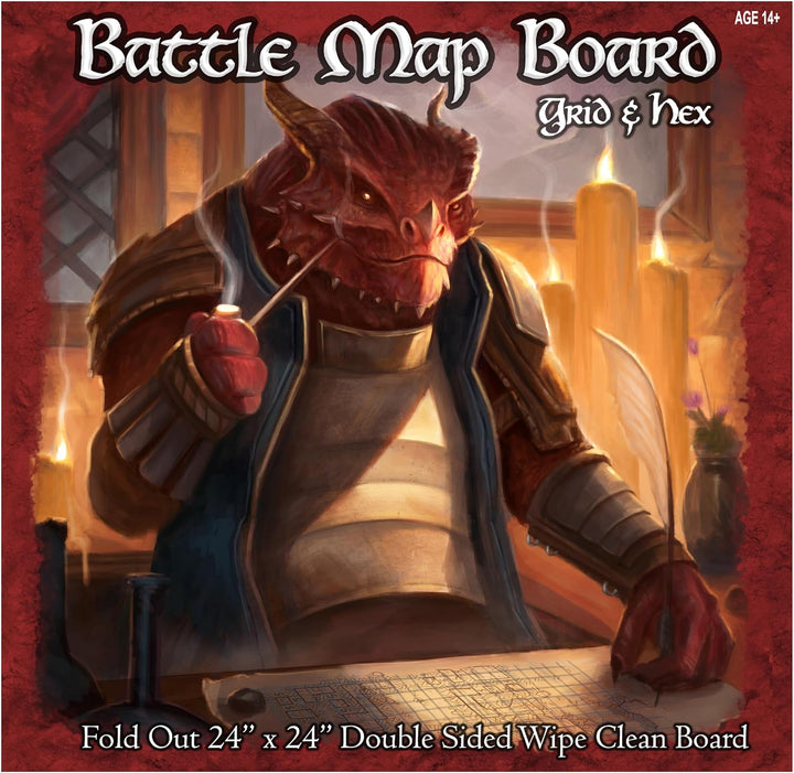 Battle Map Board Grid & Hex