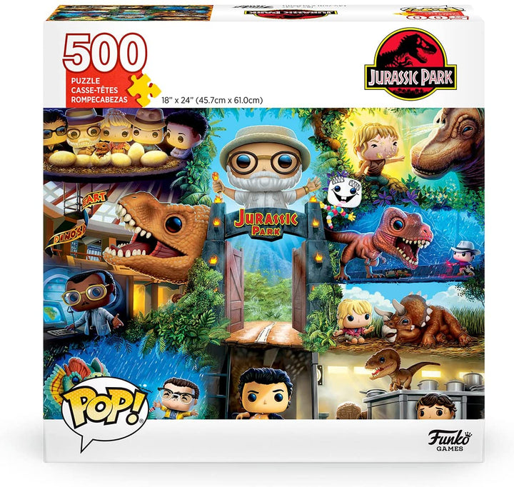 POP! Jurassic Park 500 Piece Puzzle Standard