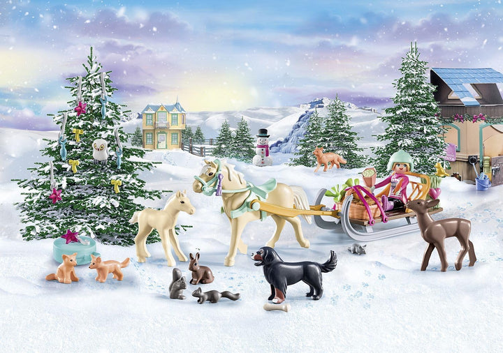 Playmobil 71345 Advent Calendar - Christmas Sleigh Ride