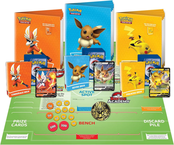 Pokemon | Battle Academy (2022) | Card Game | Ages 6+ | 2 Players | 10 Minutes