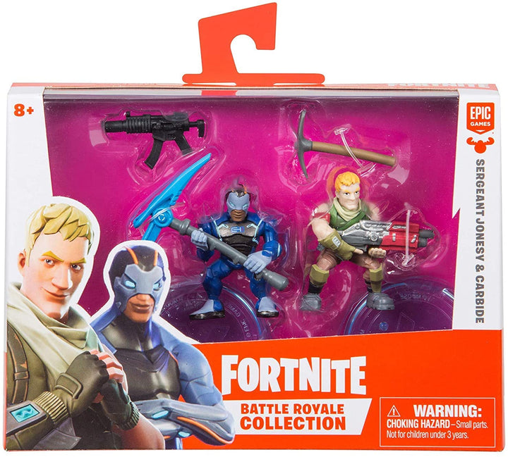Fortnite Duo Pack-Sortiment Carbide und SGT Jonesey, mehrfarbig